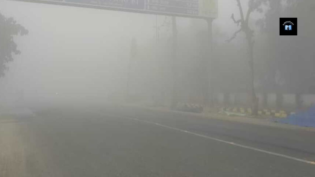 Bihar Ka Mausam is covered in a blanket of fog the sun did not come out until the afternoon
